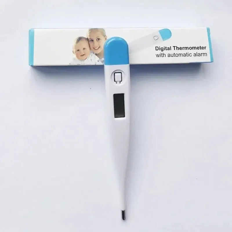 Portable Electronic Thermometer (1PC) - Precise Home Thermometer for Fever Monitoring & Health Care (Axillary/Oral/Forehead)